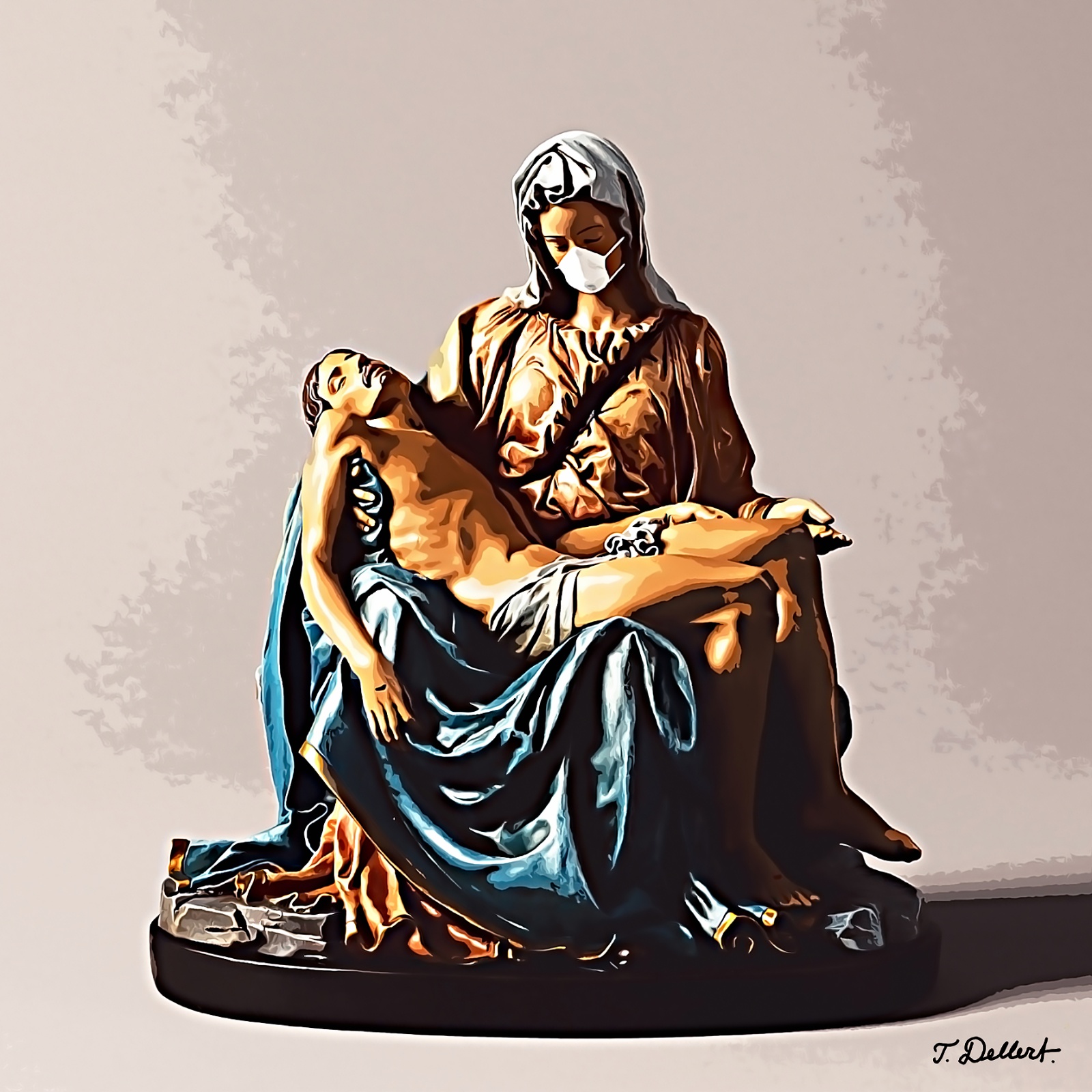 PIETA CORONA  COMIC  copy